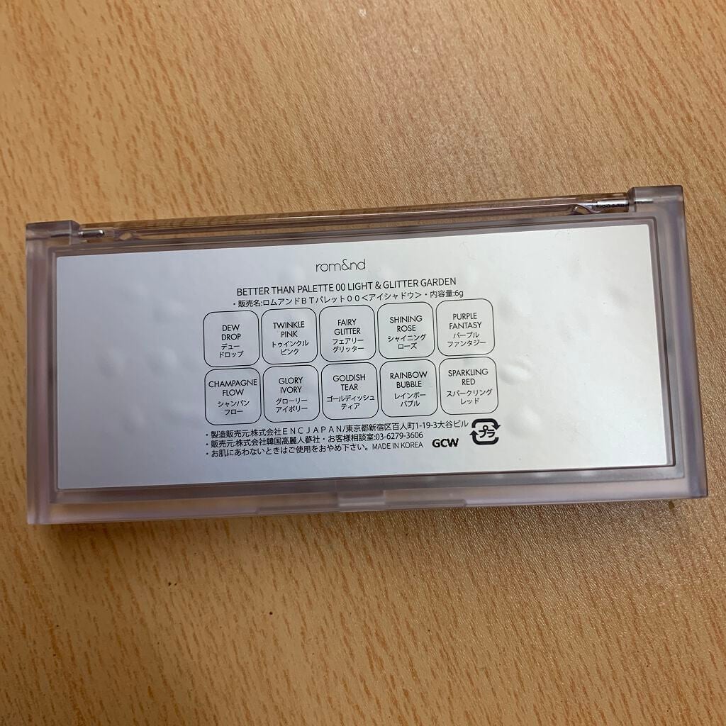 ベターザンパレット/rom&nd/アイシャドウパレットを使ったクチコミ(2枚目)