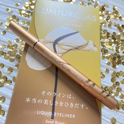 スキルレスライナー/LUMIURGLAS/リキッドアイライナーを使ったクチコミ(1枚目)
