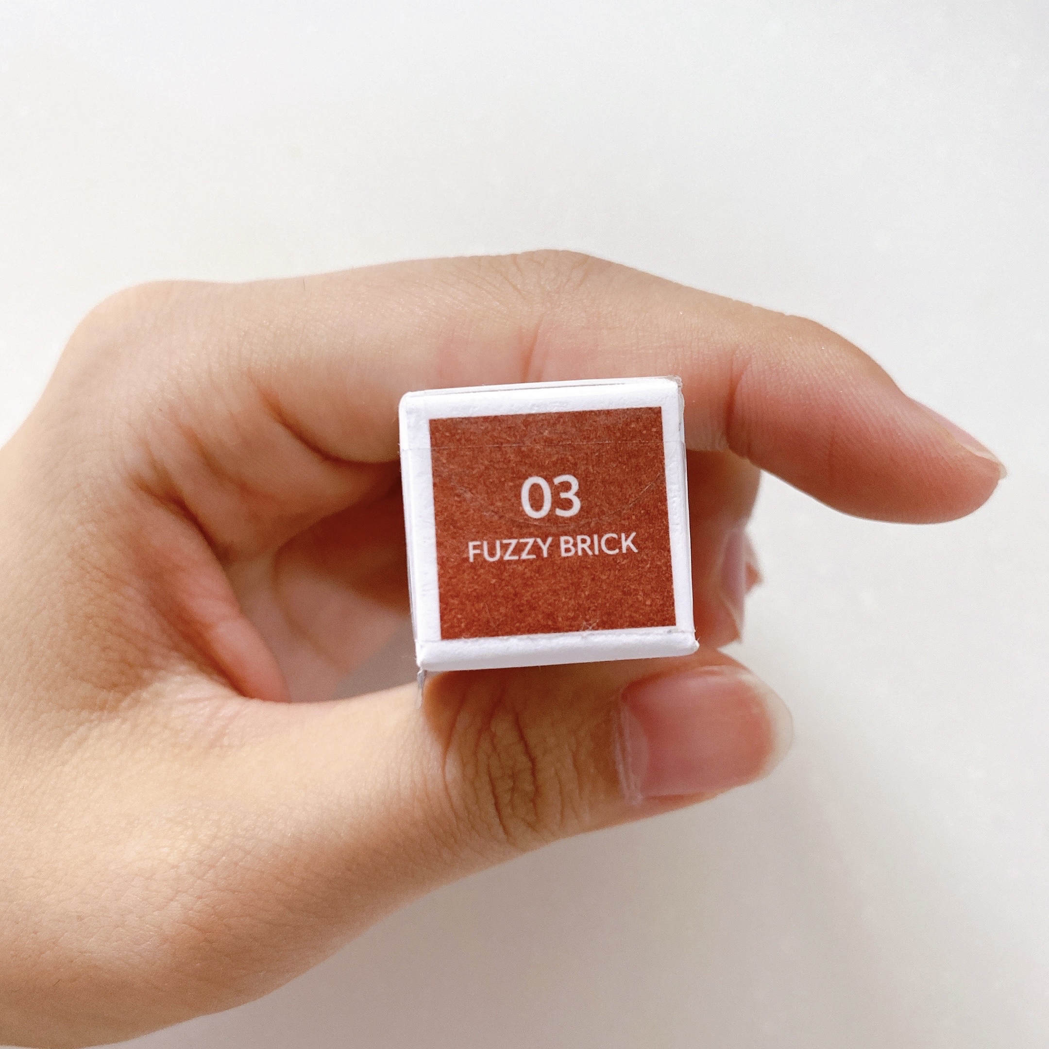 マッドピーチスムースフィットカラーリップティント 03 FUZZY BRICK/MAD PEACH/リップティントを使ったクチコミ（3枚目）