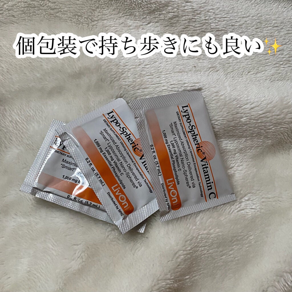 リポスフェリック ビタミンC(リポソーム ビタミンC)/Lypo-Spheric/美容サプリメントを使ったクチコミ(4枚目)