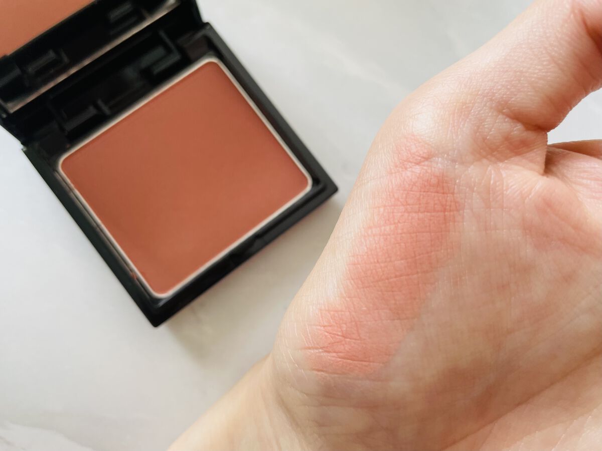 プレストチーク/＆be/パウダーチークを使ったクチコミ（3枚目）