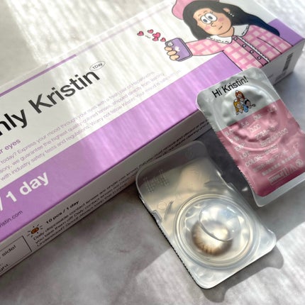 One & Only Kristin/Hapa kristin/カラーコンタクトレンズを使ったクチコミ(6枚目)