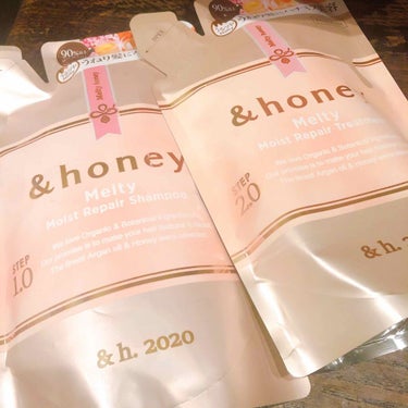 &honey Melty モイストリペア シャンプー1.0／モイストリペア ヘアトリートメント2.0/&honey/シャンプー・コンディショナーを使ったクチコミ（1枚目）