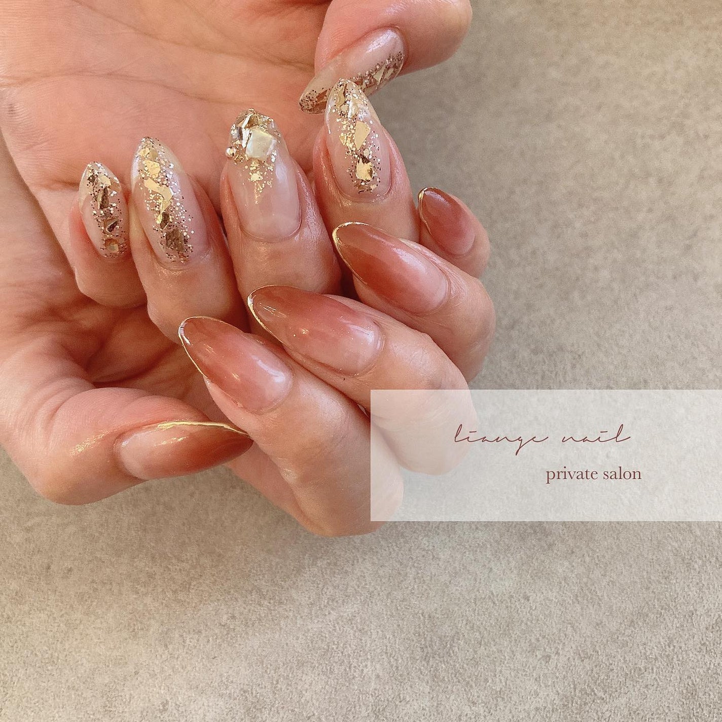 Yuki on LIPS 「autumnnail🍂..使用item↓@rusele__▫︎..」(1枚目)