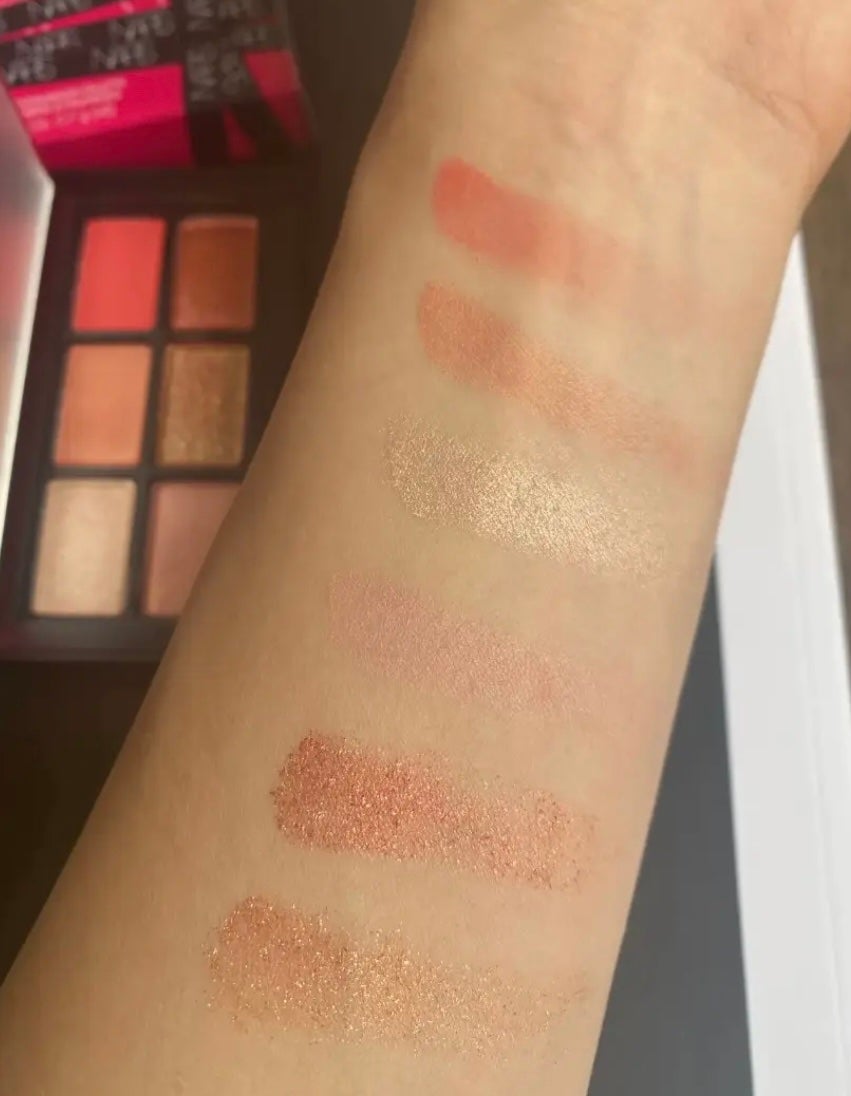 アンラップド ミニアイシャドーパレット ORGASM /NARS/アイシャドウパレットを使ったクチコミ(5枚目)