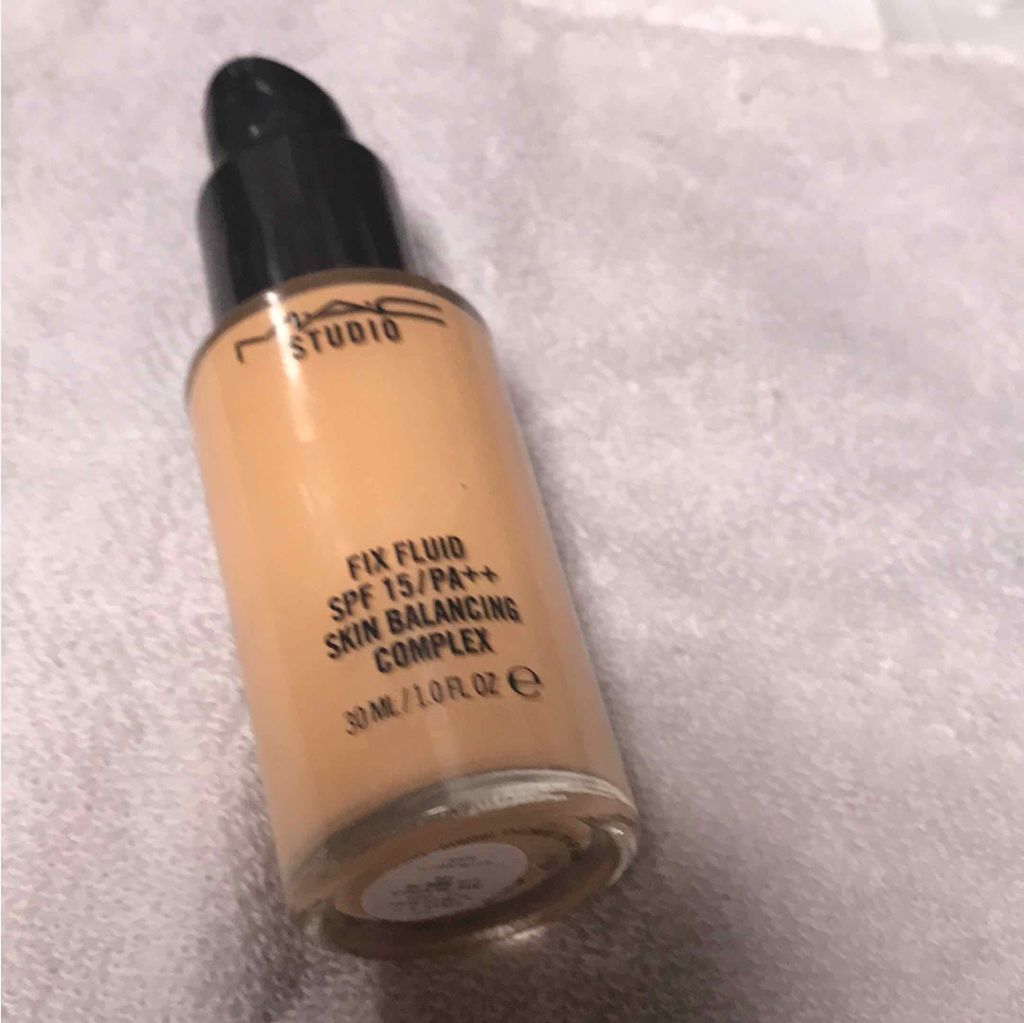 スタジオフィックス フルイッド SPF 15/M・A・C/リキッドファンデーションを使ったクチコミ(1枚目)