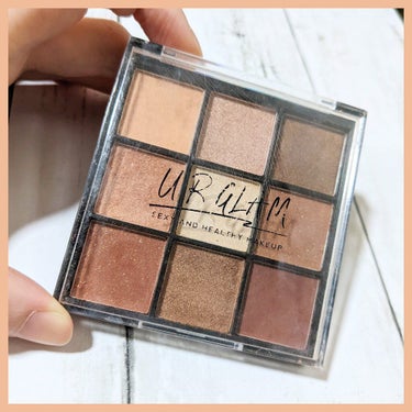 UR GLAM　BLOOMING EYE COLOR PALETTE 01/U R GLAM/アイシャドウパレットを使ったクチコミ（1枚目）