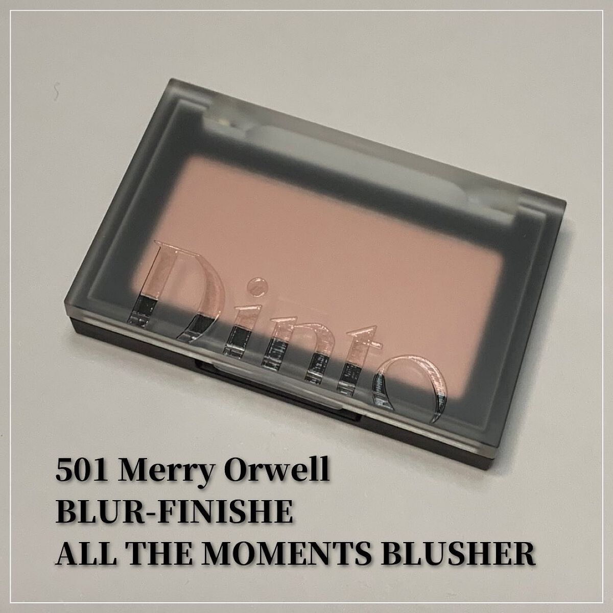 ブラーフィニシュシャドウパレット/Dinto/アイシャドウパレットを使ったクチコミ(5枚目)