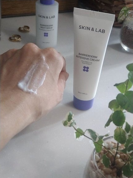 バリアダームモイストクリーム/SKIN&LAB/フェイスクリームを使ったクチコミ(5枚目)