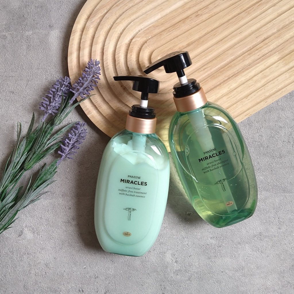 ミラクルズ うるおいブースト シャンプー/トリートメント/パンテーン/市販シャンプーを使ったクチコミ(2枚目)