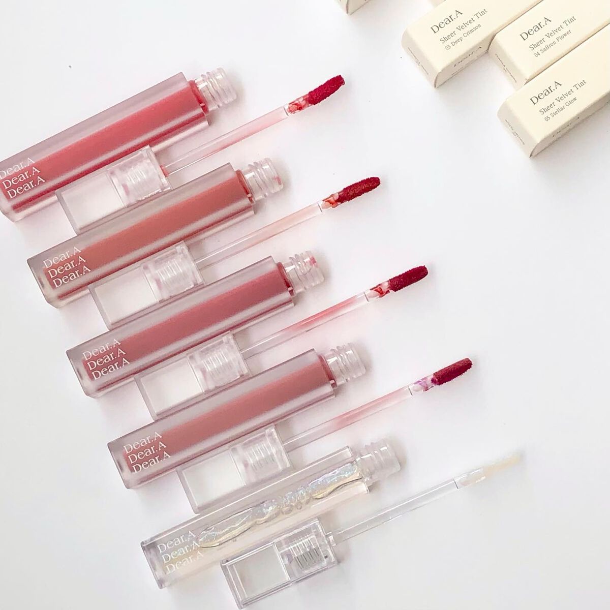 シアーベルベットティント｜Dear.Aの口コミ - マットも艶も