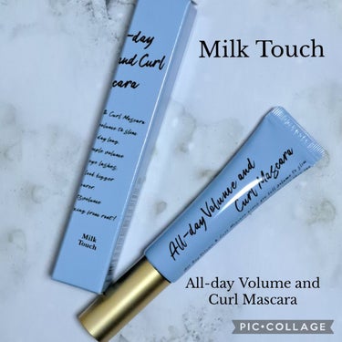 オールデイ ボリュームアンドカールマスカラ/Milk Touch/マスカラを使ったクチコミ（1枚目）