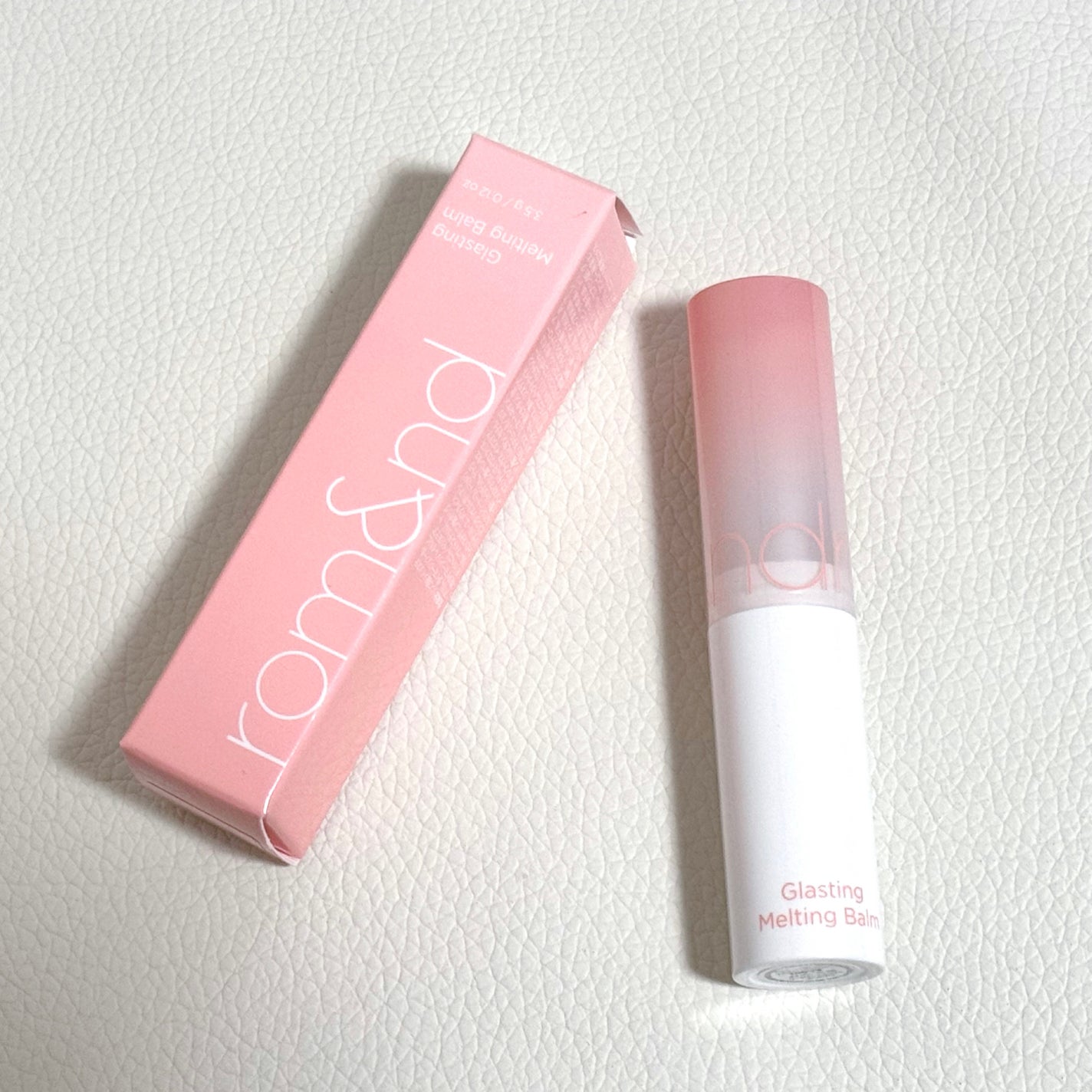 グラスティングメルティングバーム/rom&nd/リップバームを使ったクチコミ(1枚目)