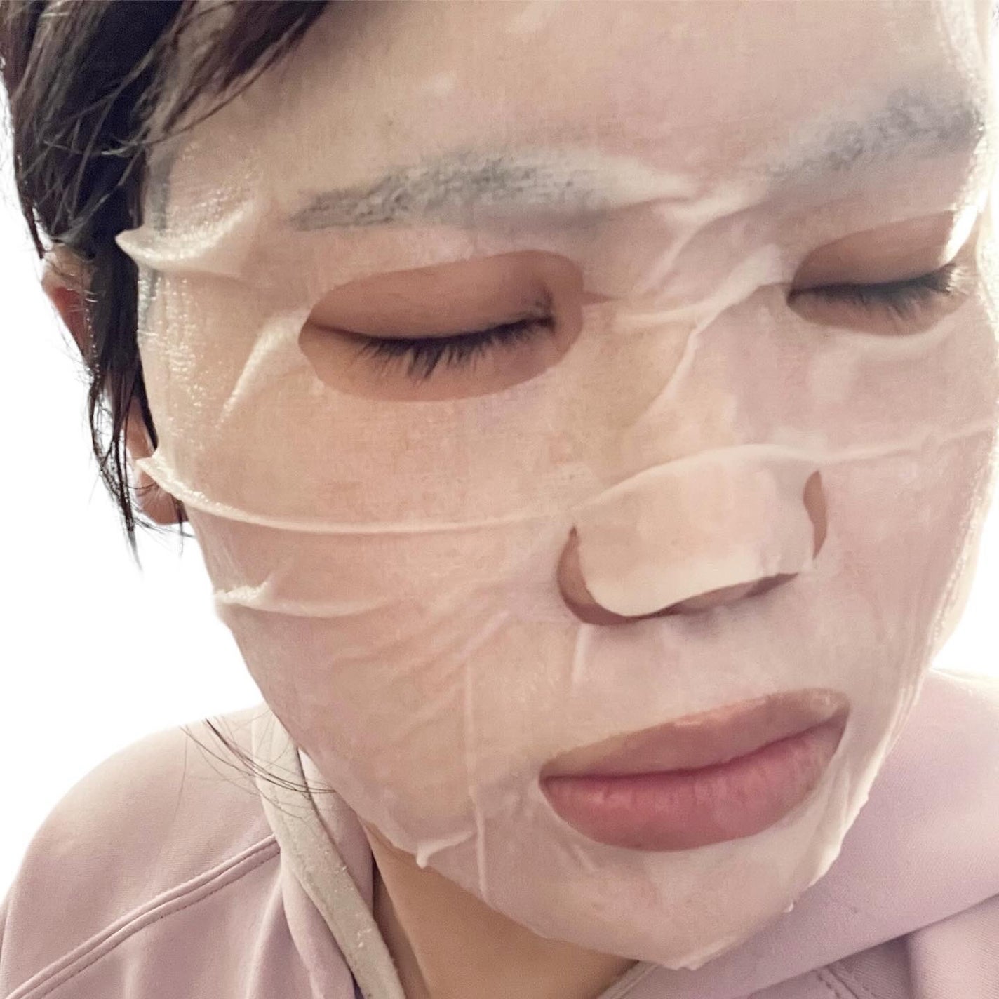 moisturizing sheet mask/ヴァセリン/シートマスク・パックを使ったクチコミ(3枚目)