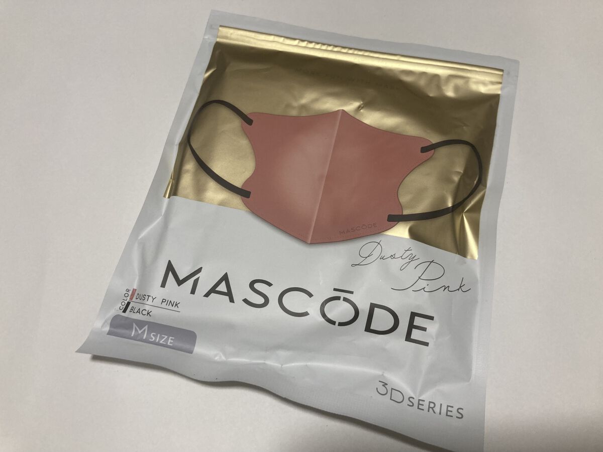 3D不織布マスク/MASCODE/マスクを使ったクチコミ（1枚目）