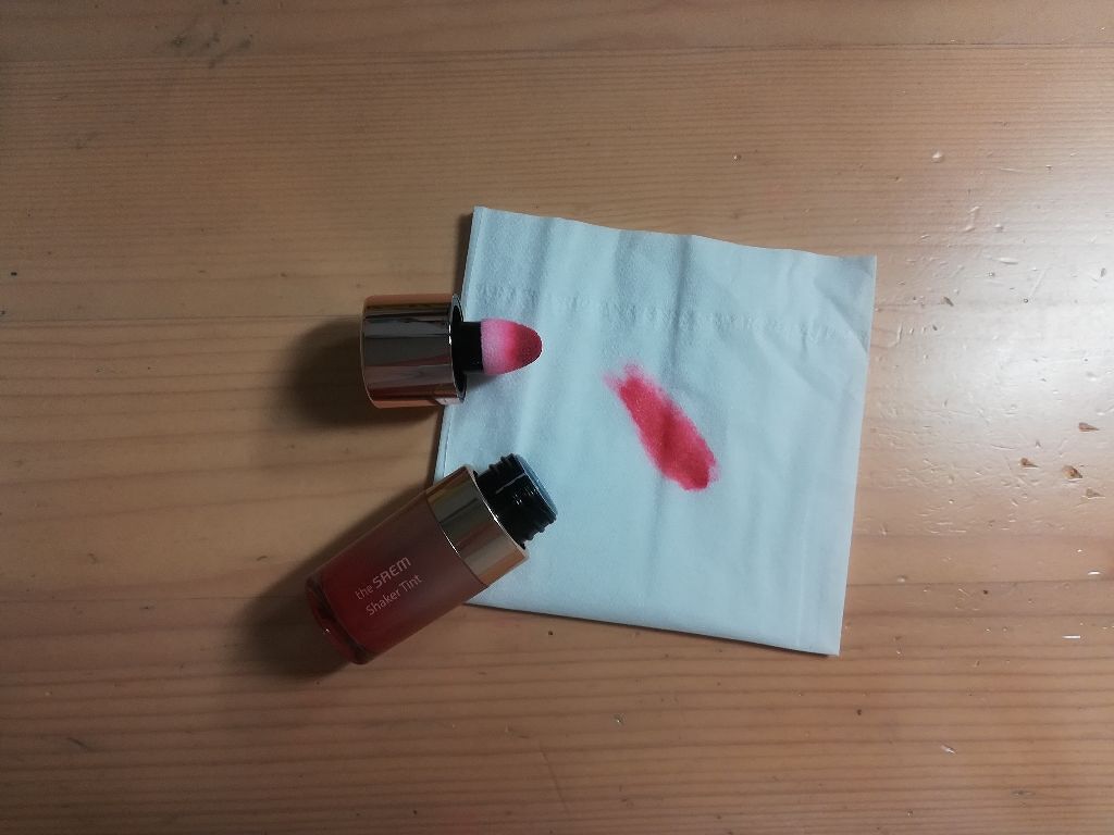 シェイカーティント/the SAEM/リップティントを使ったクチコミ(2枚目)