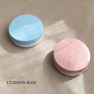 M クッションベース（ブルー）/MISSHA/化粧下地を使ったクチコミ（1枚目）