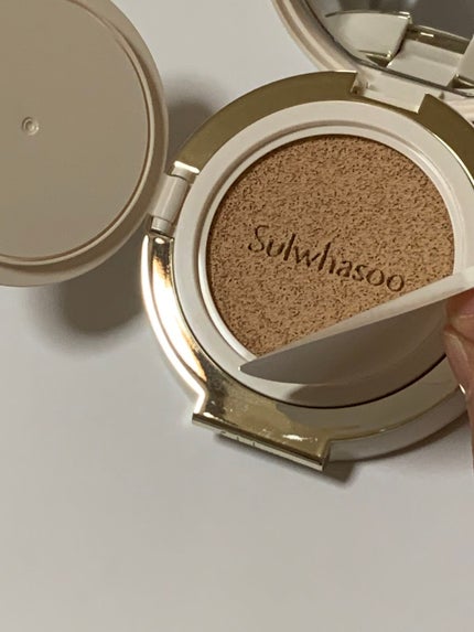 パーフェクティング クッション/エアリ/Sulwhasoo/クッションファンデーションを使ったクチコミ(2枚目)