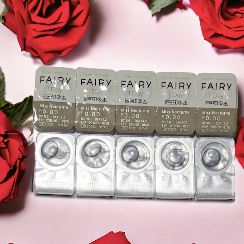 フェアリー ワンデー シマーリングシリーズ Miss Nocturne（ミスノクターン）/FAIRY/ワンデー（１DAY）カラコンを使ったクチコミ（2枚目）