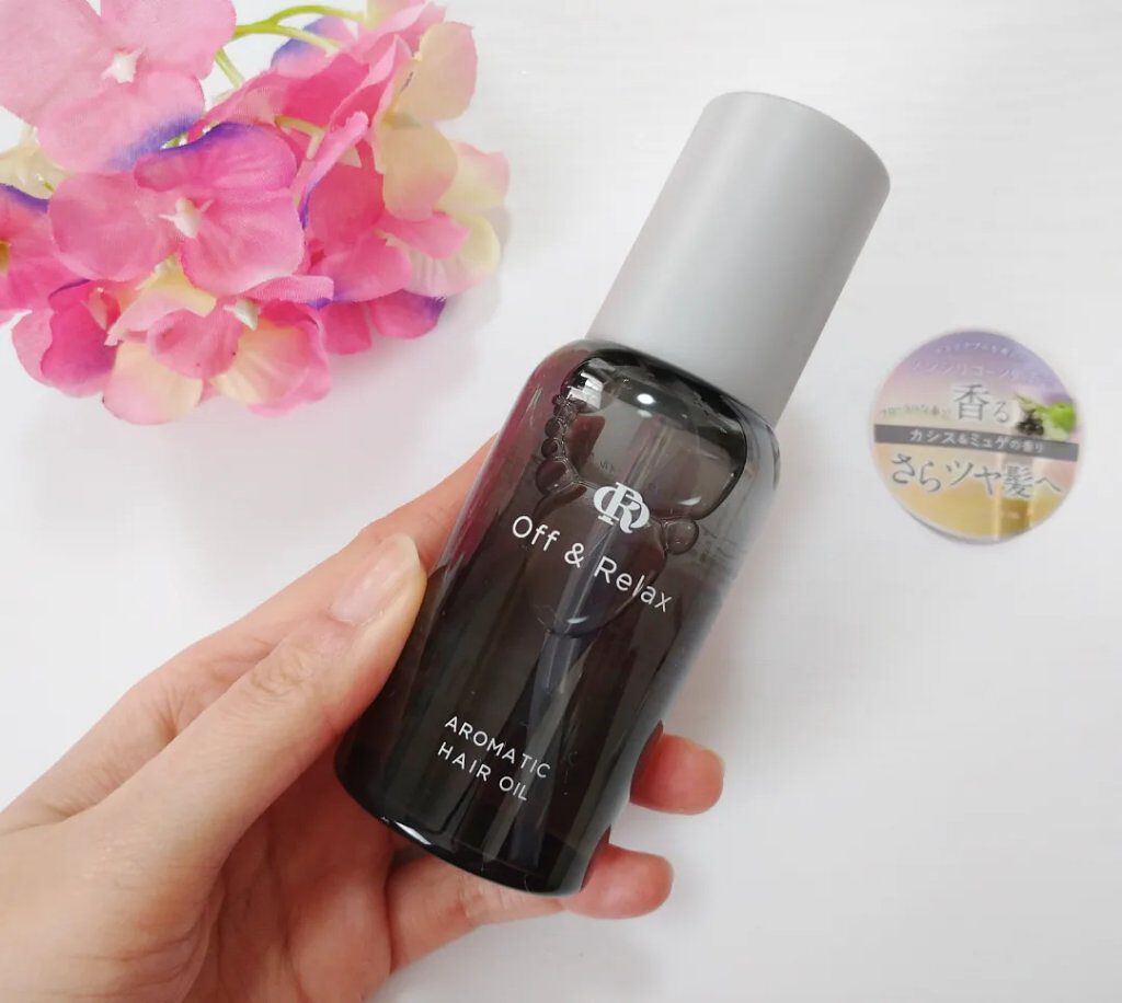 アロマティックヘアオイル カシス＆ミュゲの香り/Off&Relax/ヘアオイルを使ったクチコミ（1枚目）