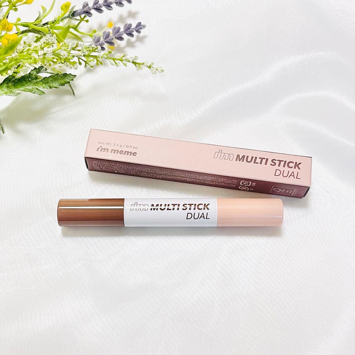 アイムマルチスティック デュアル/i’m meme/シェーディングを使ったクチコミ(1枚目)