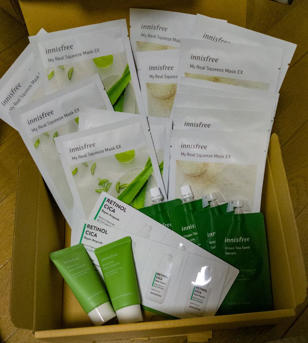 マイリアル スクイーズ マスクシート/innisfree/シートマスク・パックを使ったクチコミ（3枚目）