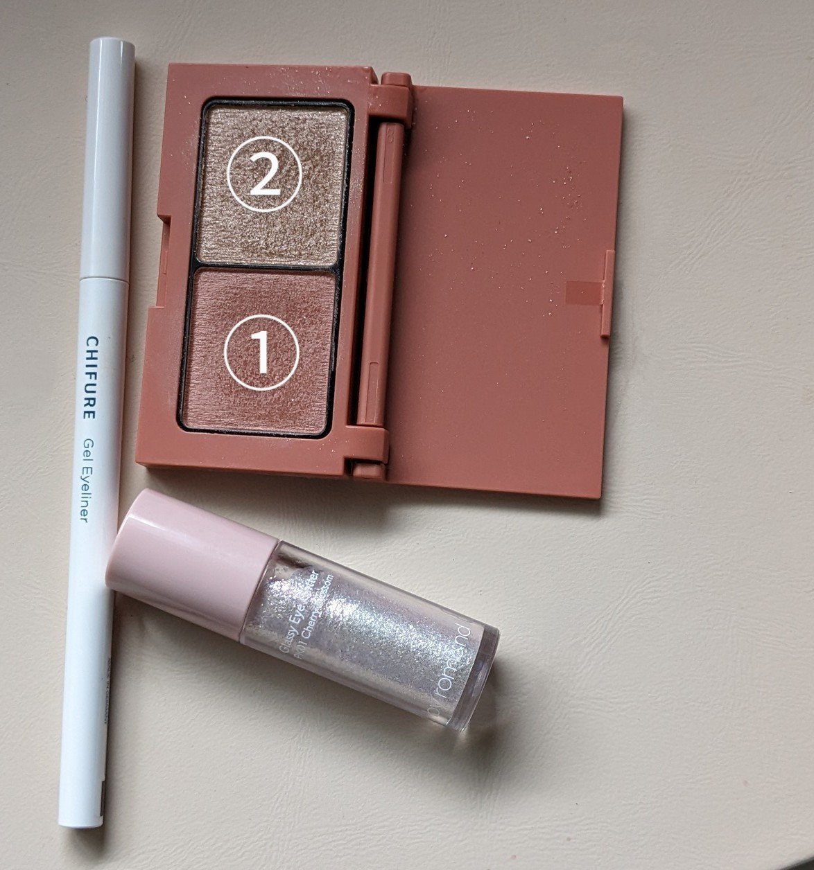 ジェル アイライナー/ちふれ/ジェルアイライナーを使ったクチコミ（2枚目）