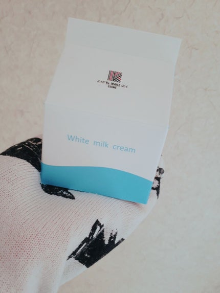 ホワイトミルククリーム/Re:MAKE/ボディクリームを使ったクチコミ(1枚目)