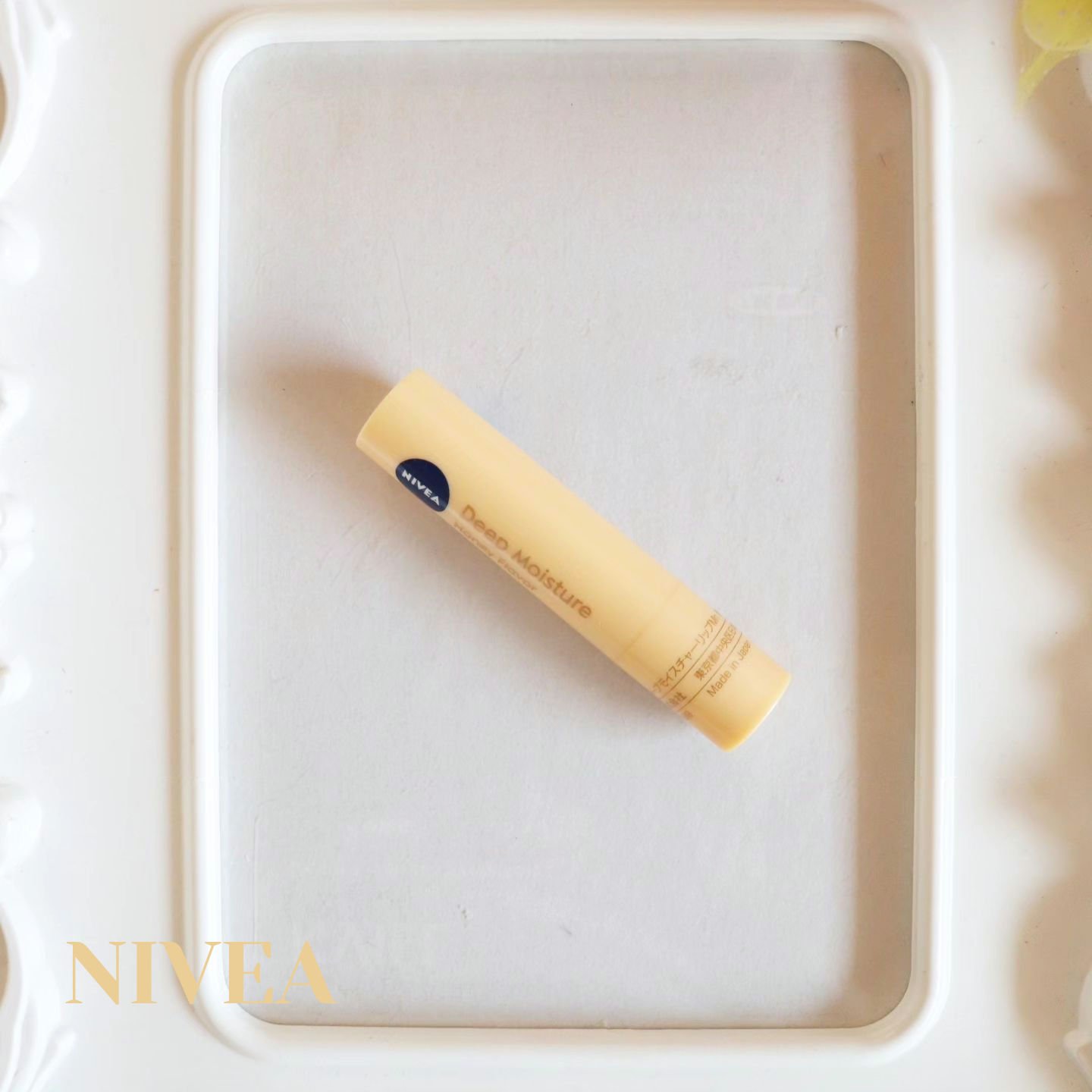 ニベア ディープモイスチャーリップ はちみつの香り(旧)/ニベア/リップケアを使ったクチコミ（1枚目）