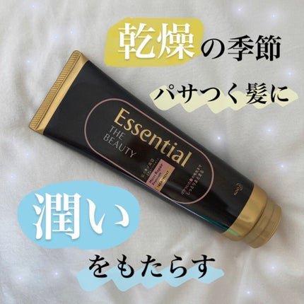 THE BEAUTY 髪のキメ美容プレミアムトリートメント<モイストリペアプレミアム>/エッセンシャル/洗い流すヘアトリートメントを使ったクチコミ(1枚目)