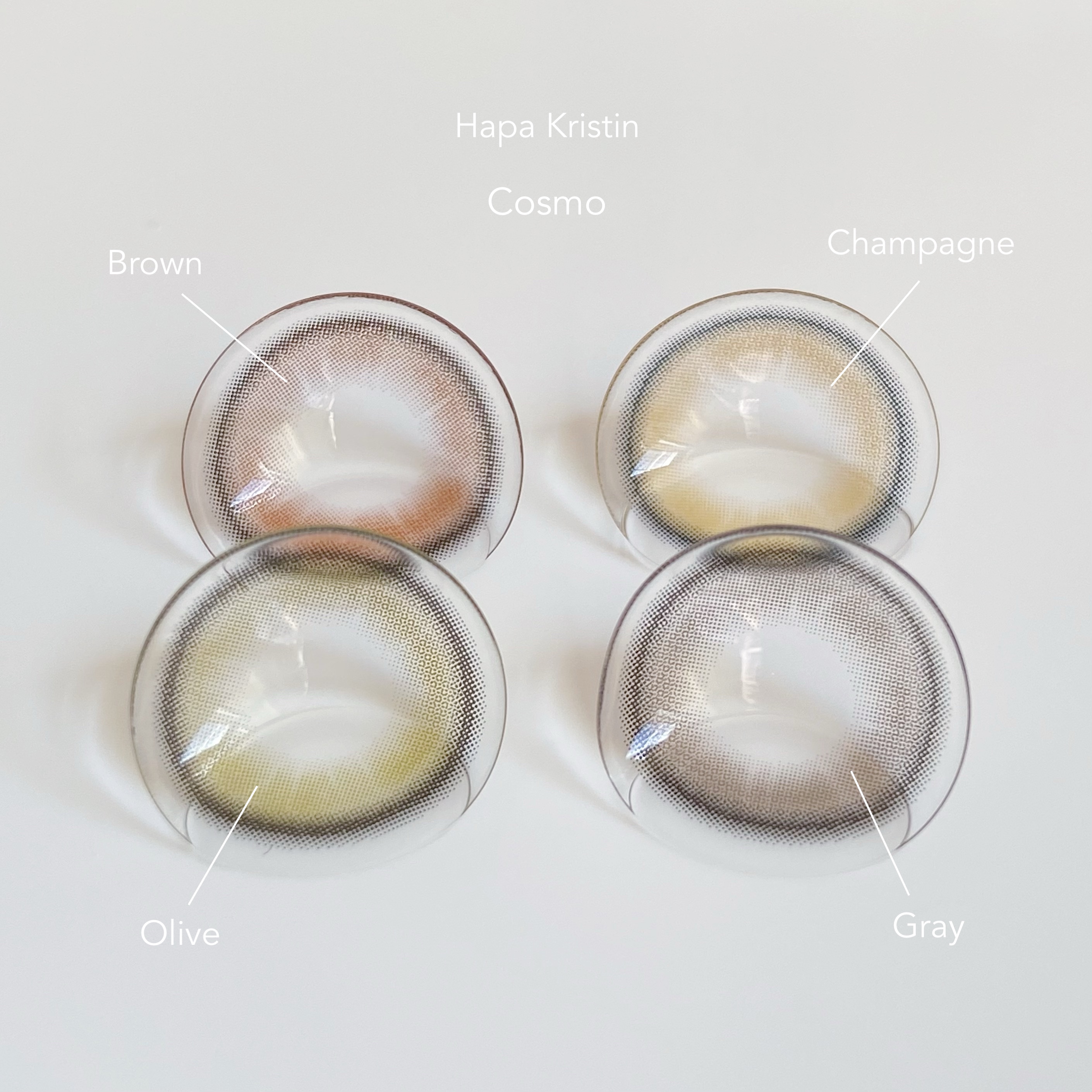 Cosmo Kristin/Hapa kristin/ワンデー（１DAY）カラコンを使ったクチコミ（2枚目）