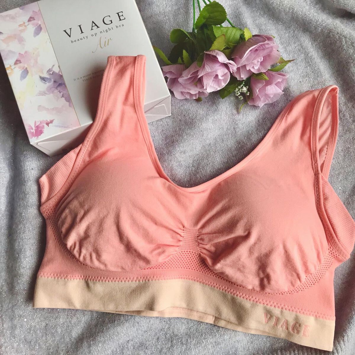 Viageビューティーアップナイトブラ/ネクステージ/ナイトブラを使ったクチコミ(1枚目)