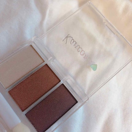 カンコレアイシャドウ/DAISO/アイシャドウパレットを使ったクチコミ(2枚目)