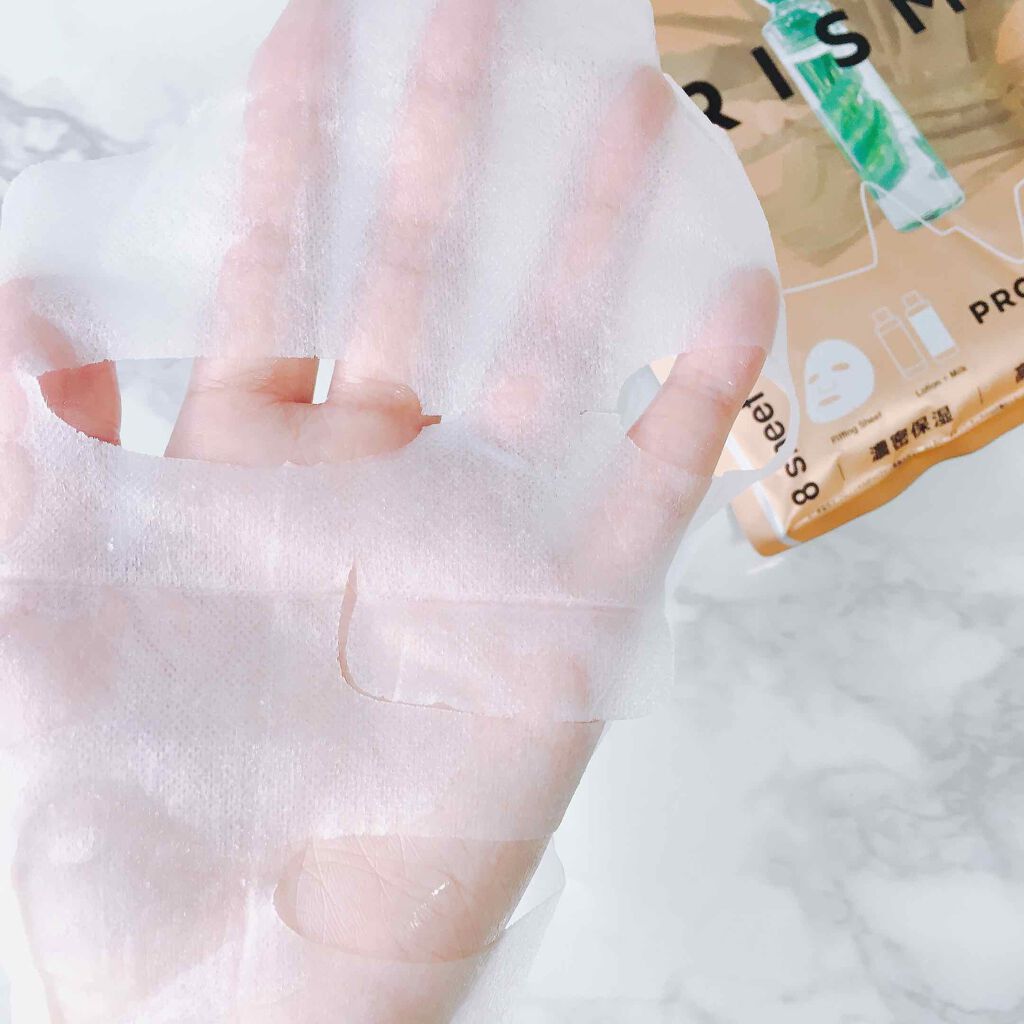 ディープケアマスク パール/RISM/シートマスク・パックを使ったクチコミ（3枚目）