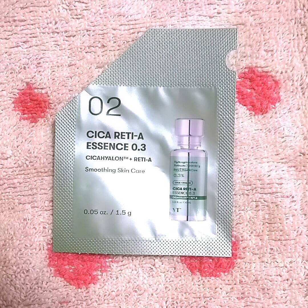 シカ レチA オールインワン 3ステップ マスク (1EA)/VT/その他スキンケアを使ったクチコミ(1枚目)