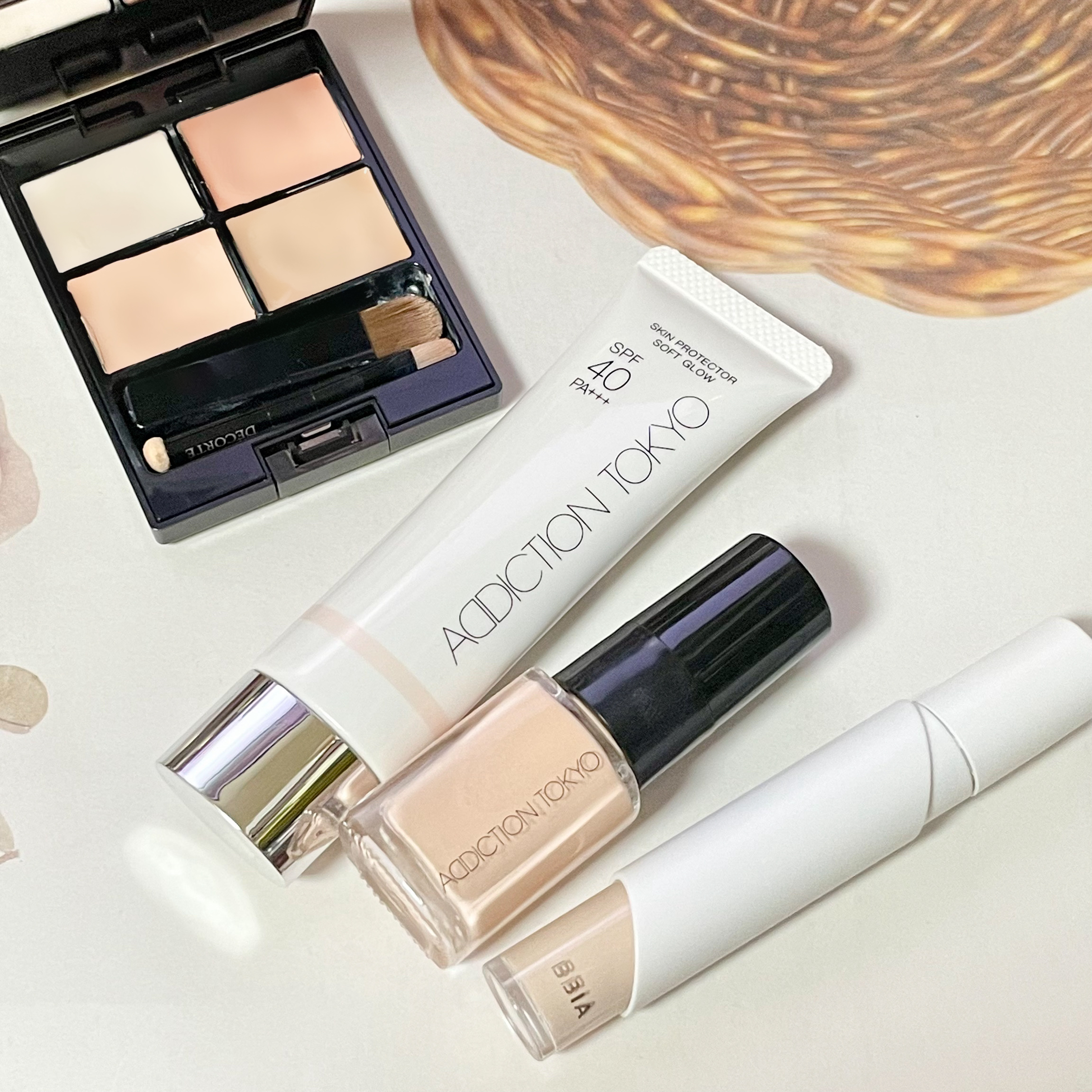 アディクション スキンプロテクター ソフトグロウ 002 Nudy Apricot /ADDICTION/化粧下地を使ったクチコミ（1枚目）