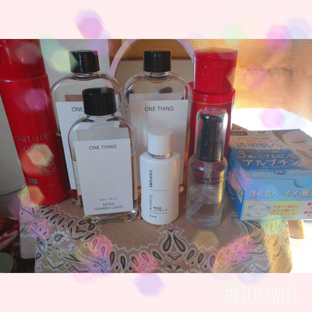 ビフィズス菌化粧水/ONE THING/化粧水を使ったクチコミ（1枚目）