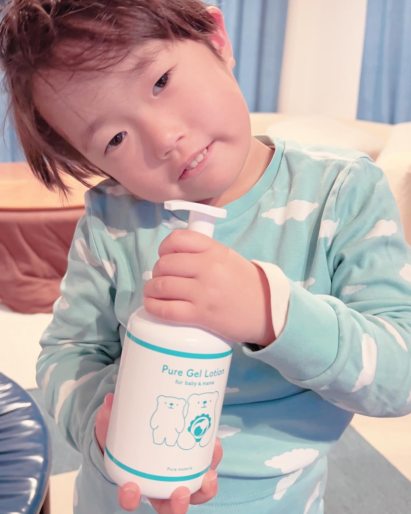 ピュア マテリエ ベビージェルローション/pure materie/ボディローションを使ったクチコミ（1枚目）