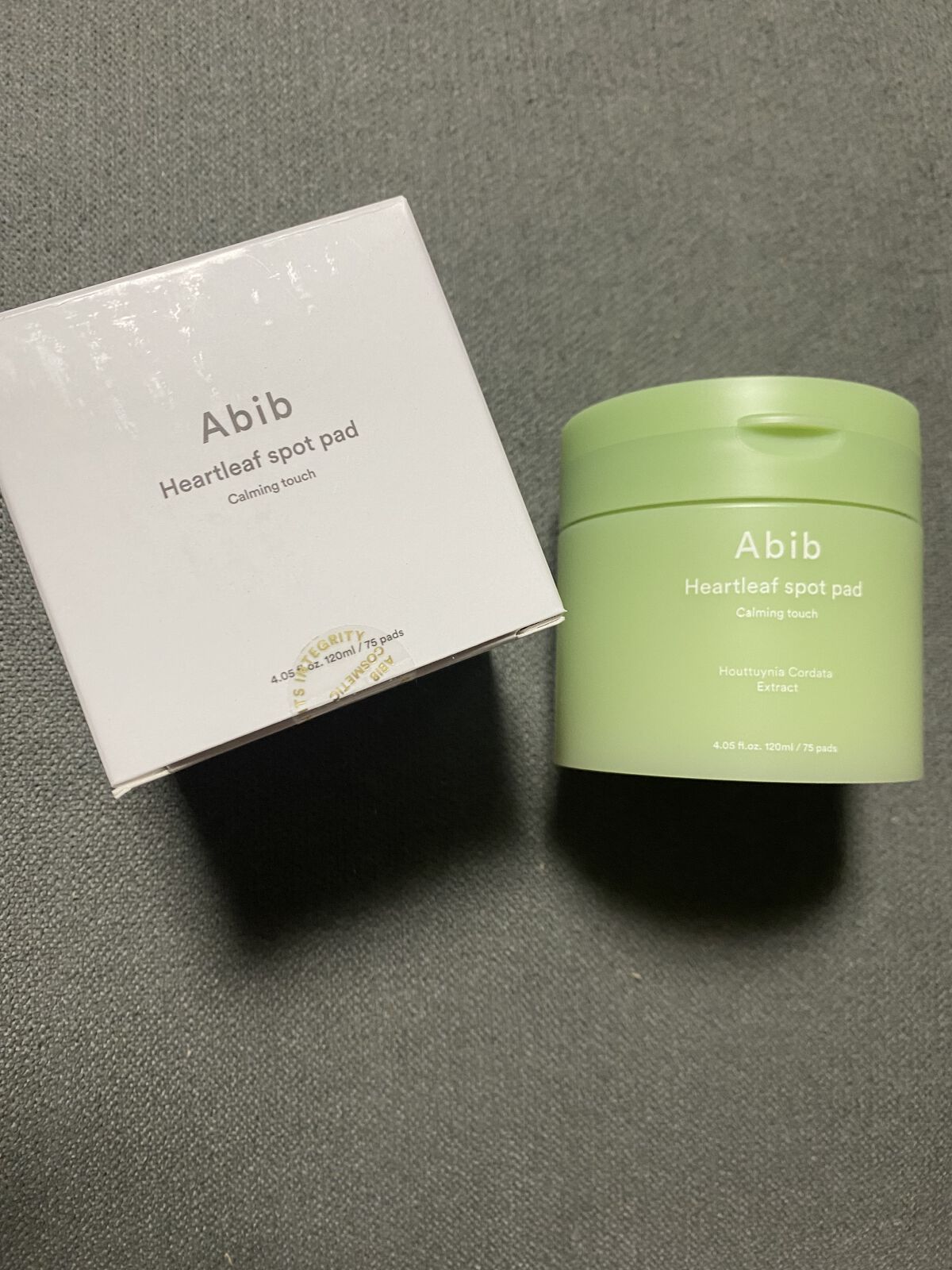 ドクダミカーミングタッチスポットパッド/Abib /トナーパッドを使ったクチコミ（2枚目）