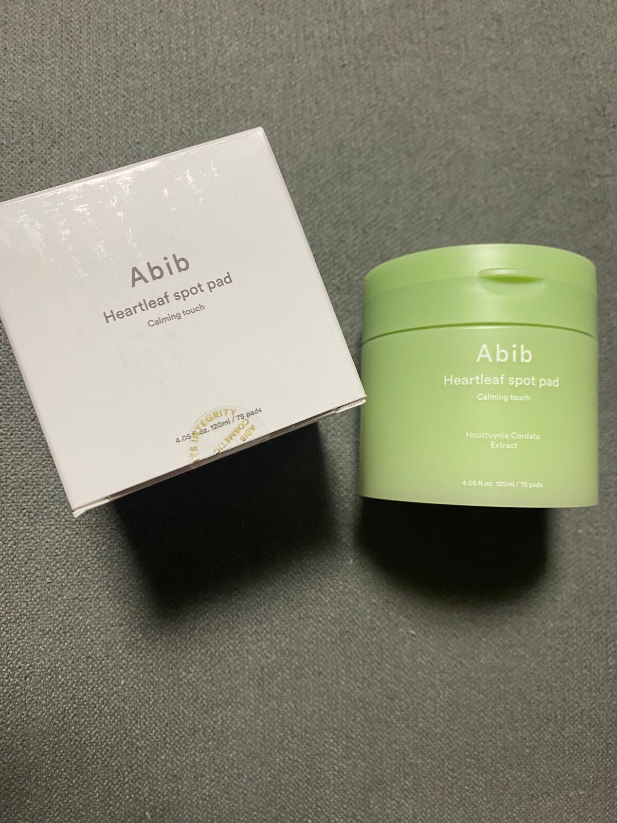 ドクダミカーミングタッチスポットパッド/Abib /トナーパッドを使ったクチコミ(2枚目)