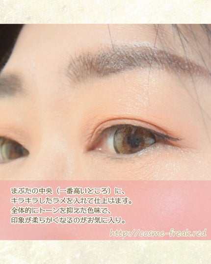 cosme-freak on LIPS 「アイメイク・レポ手持ちのアイシャドウとアイライナーでお気に入り..」(4枚目)