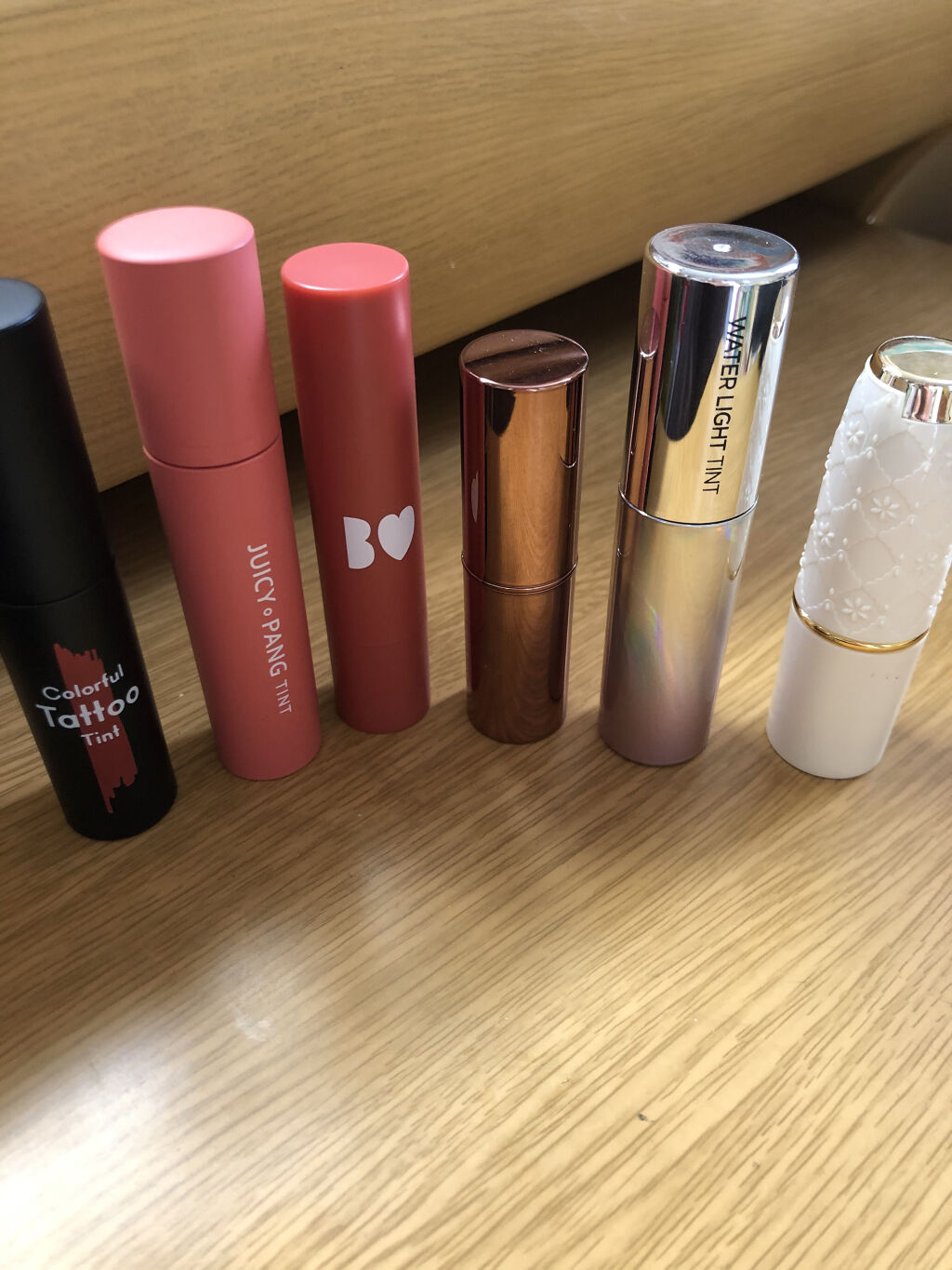 カラフルタトゥーティント PK002 プレイフルヒップスター/ETUDE/口紅を使ったクチコミ（1枚目）