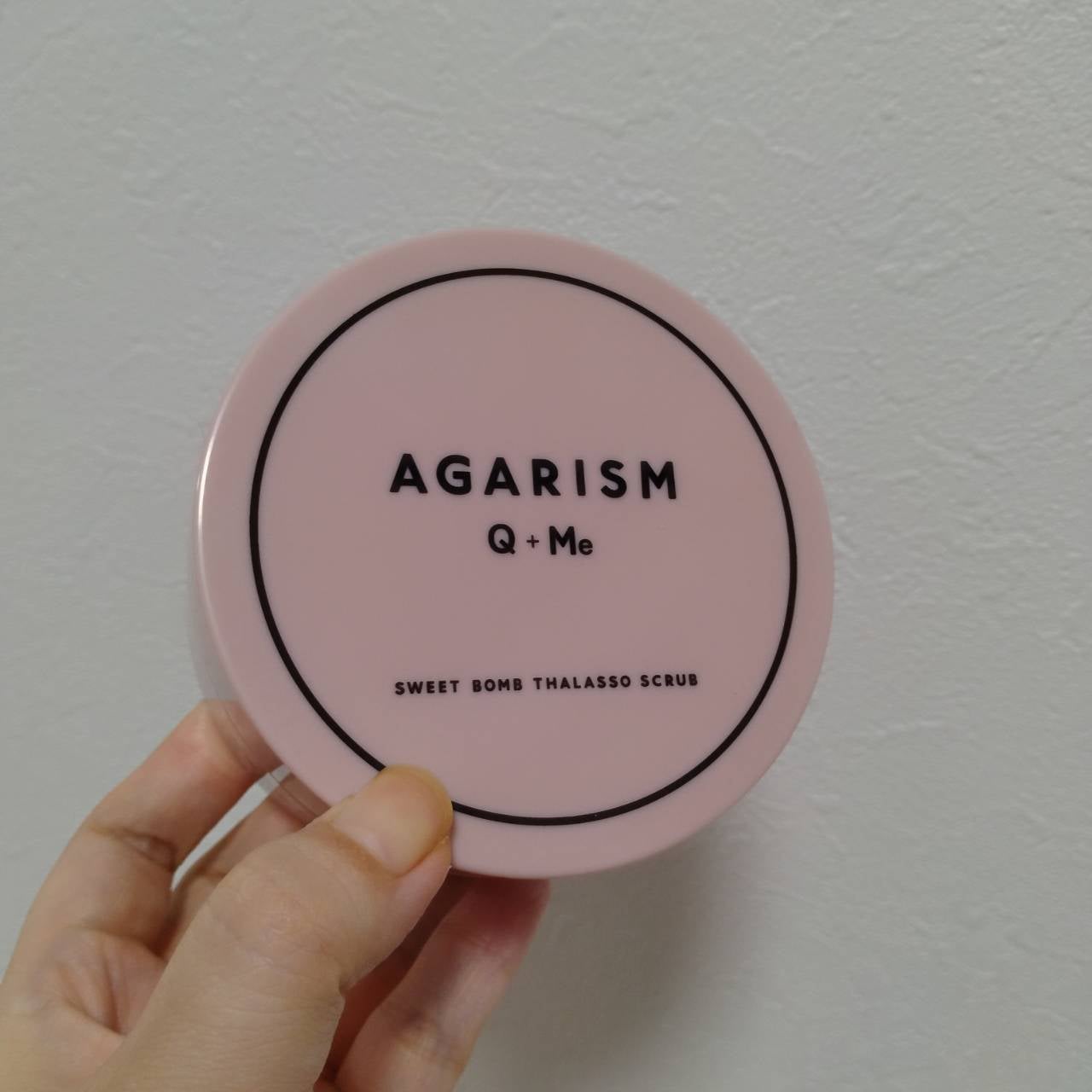 Q+Me スウィート ボム タラソ スクラブ/AGARISM/バスト・ヒップケアを使ったクチコミ(1枚目)