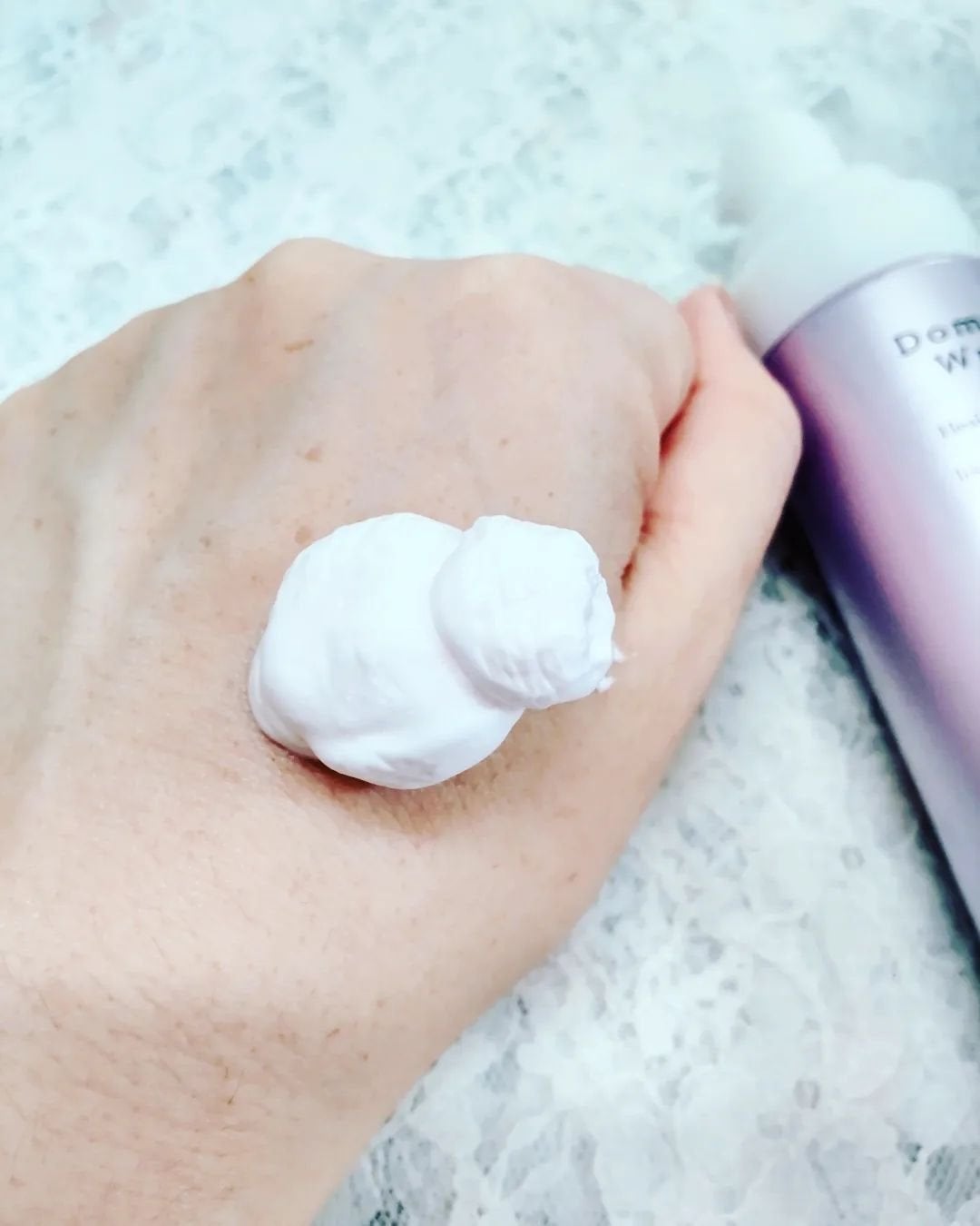 泡の柔肌パック/ドモホルンリンクル/洗い流すパック・マスクを使ったクチコミ(2枚目)