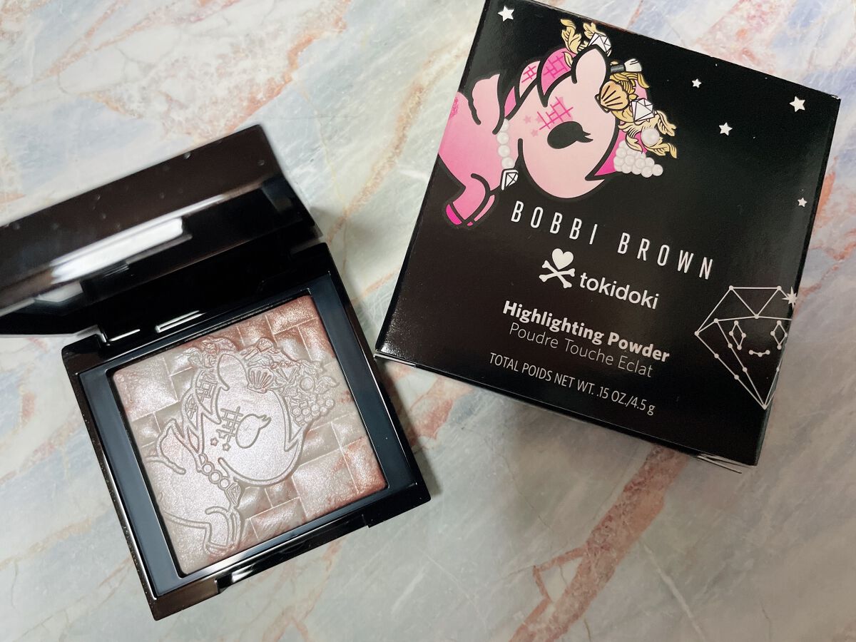 ハイライティング パウダー L01 ピンクグロウ(グロウユニコーン限定パッケージ)/BOBBI BROWN/パウダーハイライトを使ったクチコミ（1枚目）