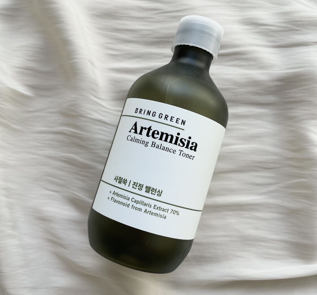 ヨモギカーミングバランストナー/BRING GREEN/化粧水を使ったクチコミ（1枚目）