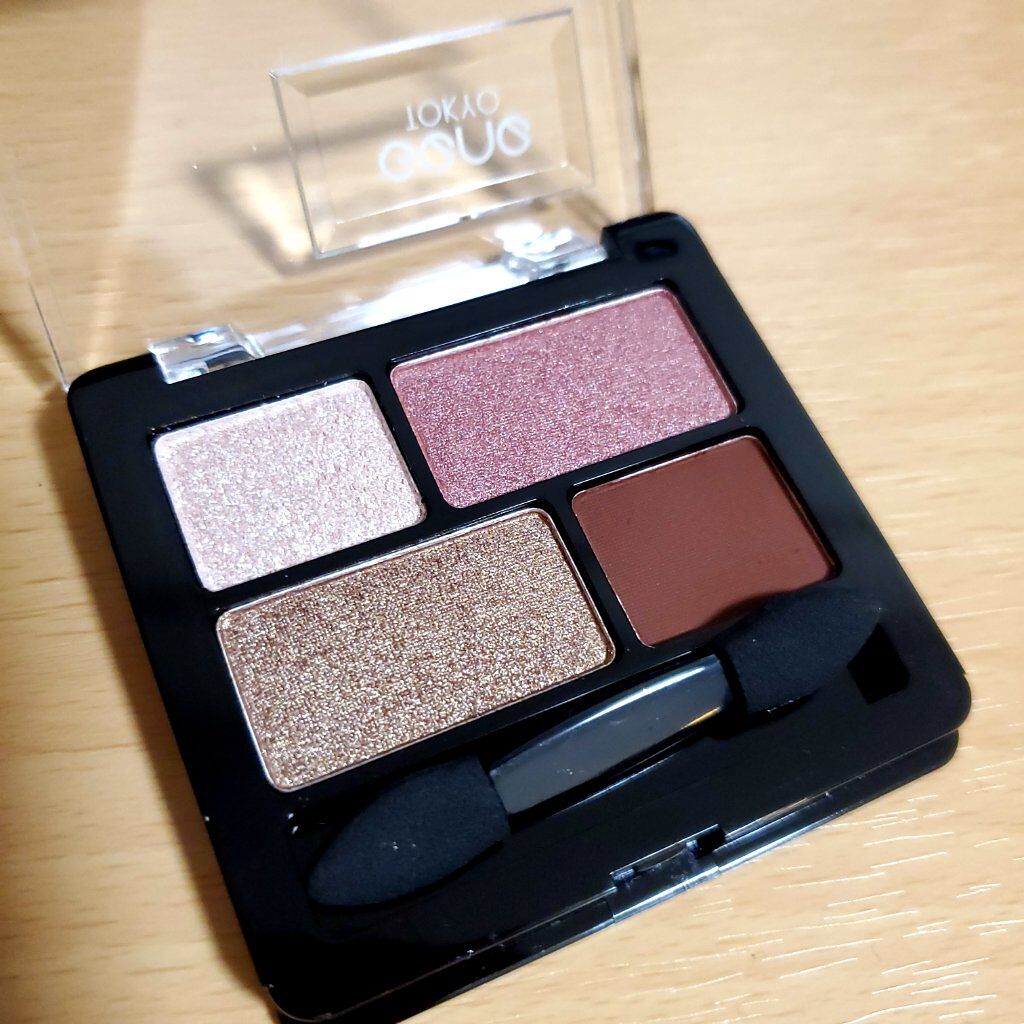 リラクシーアイシャドウ/GENE TOKYO/アイシャドウパレットを使ったクチコミ（2枚目）