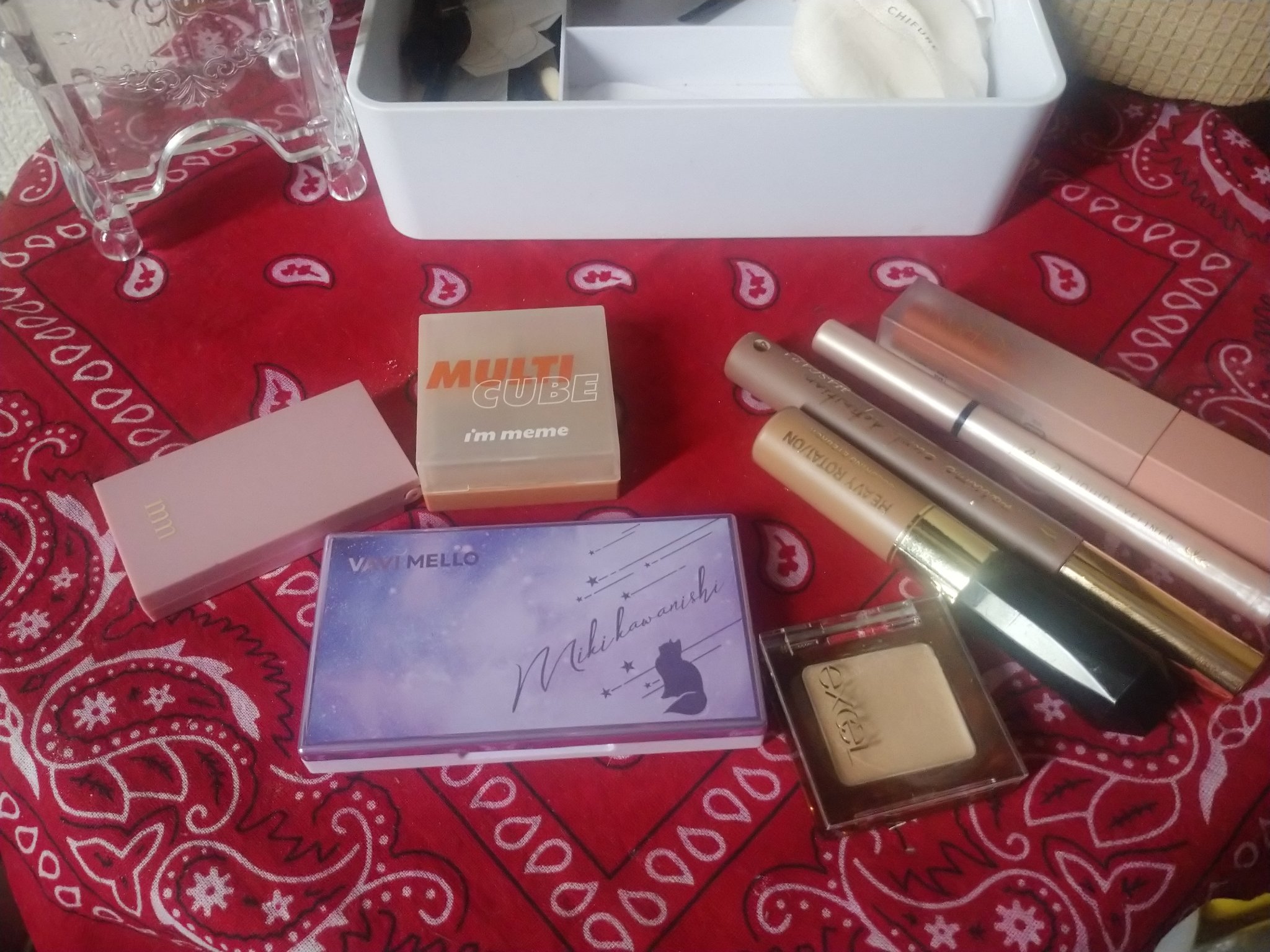 マルチキューブ/i’m meme/アイシャドウパレットを使ったクチコミ（2枚目）