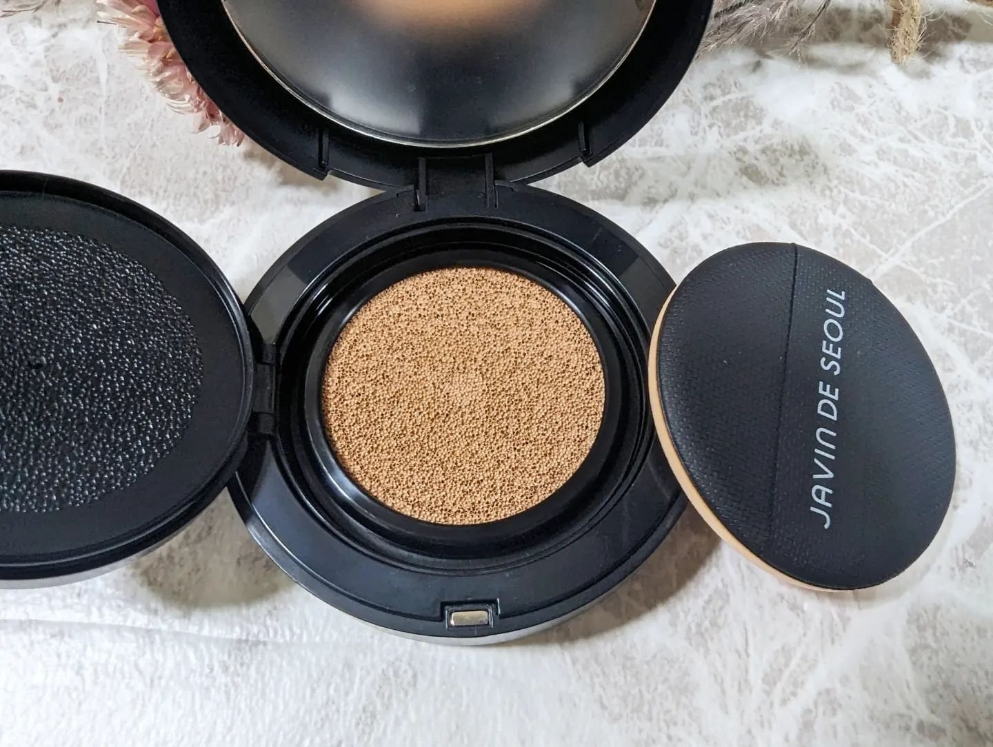 ジャビンドゥソウル ウインクファンデーションパクト/Javin De Seoul/クッションファンデーションを使ったクチコミ（3枚目）