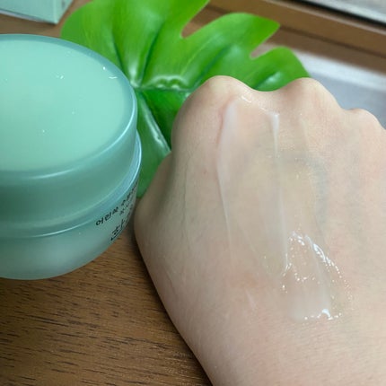 ピュアアルテミシア カーミングウォータークリーム/HANYUL(ハンユル)/フェイスクリームを使ったクチコミ(3枚目)